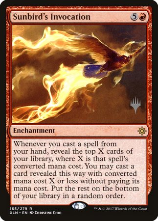 Sunbird's Invocation [Ixalan Promos] | Fandemonia Ltd