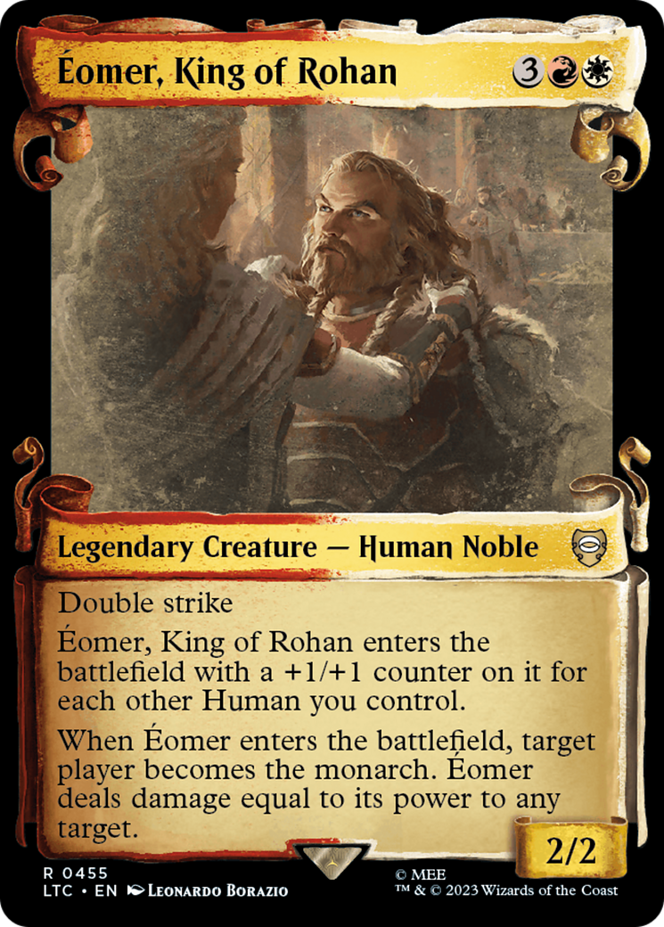 Eomer, King of Rohan [The Lord of the Rings: Tales of Middle-Earth Commander Showcase Scrolls] | Fandemonia Ltd