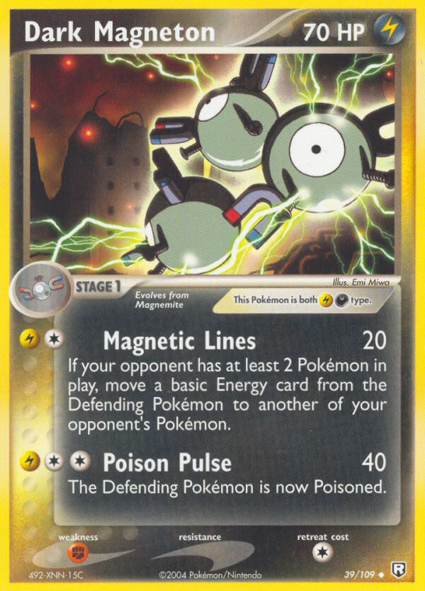 Dark Magneton (39/109) [EX: Team Rocket Returns] | Fandemonia Ltd