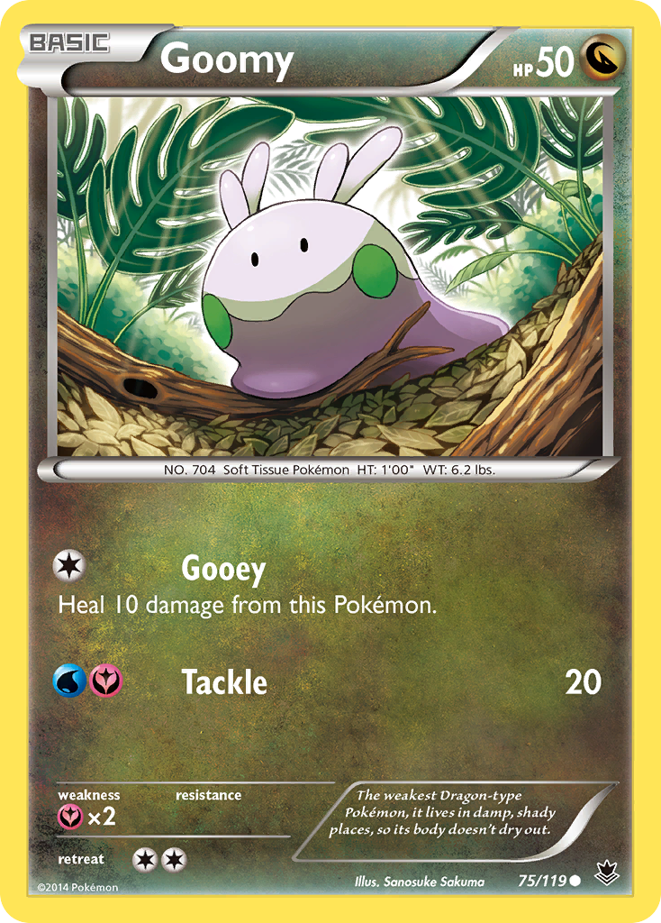 Goomy (75/119) [XY: Phantom Forces] | Fandemonia Ltd