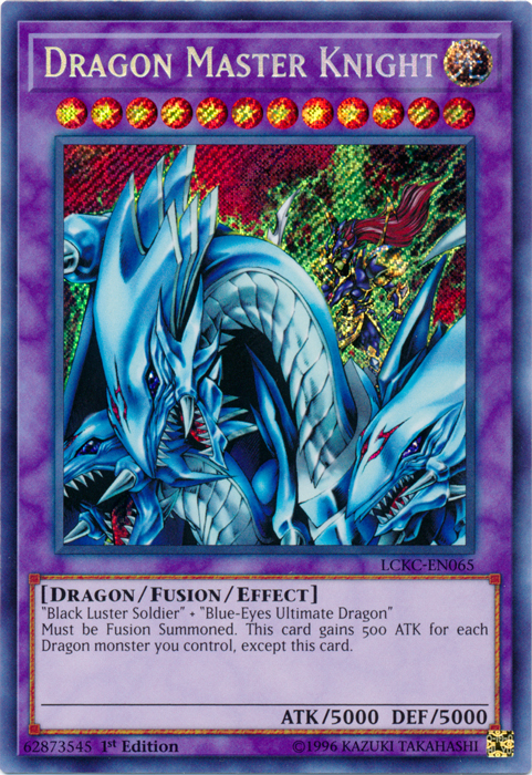 Dragon Master Knight [LCKC-EN065] Secret Rare | Fandemonia Ltd