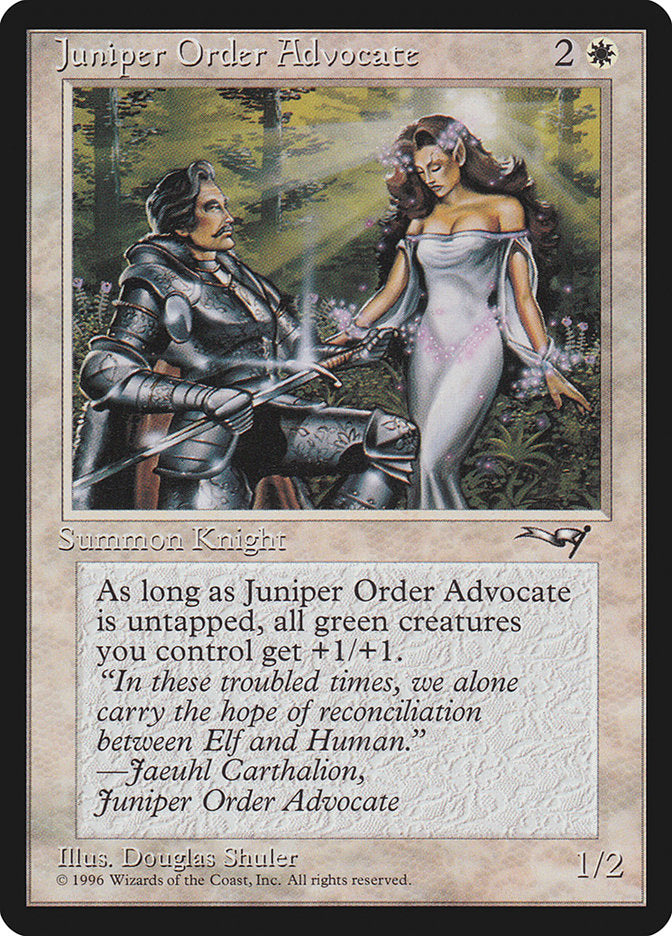 Juniper Order Advocate [Alliances] | Fandemonia Ltd