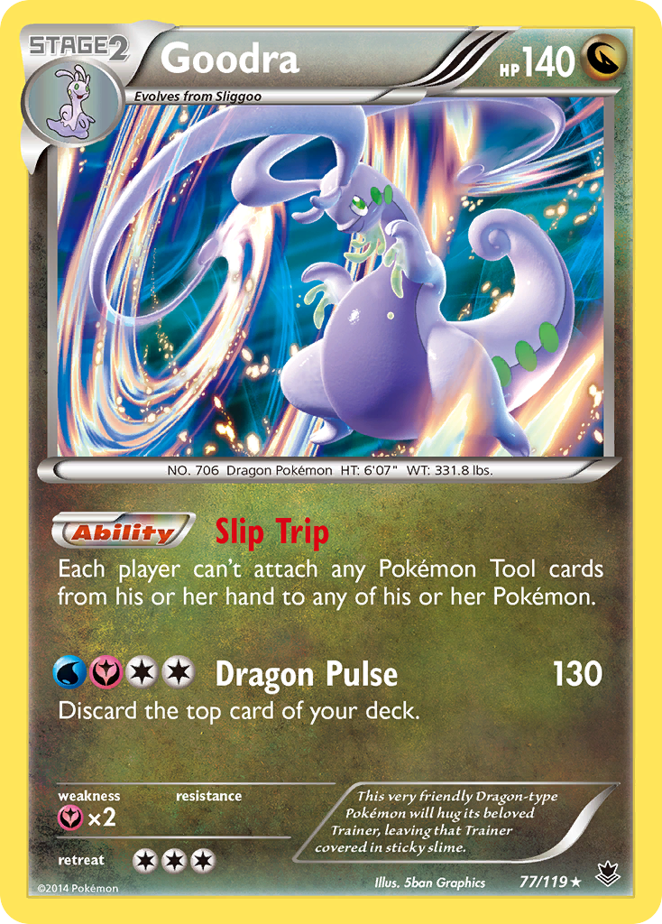 Goodra (77/119) [XY: Phantom Forces] | Fandemonia Ltd