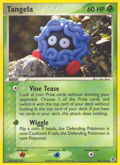 Tangela (30/112) [EX: FireRed & LeafGreen] | Fandemonia Ltd