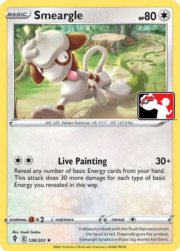 Smeargle (128/203) [Prize Pack Series One] | Fandemonia Ltd