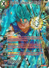 Vegito, Unison of Might (SPR) [BT10-003] | Fandemonia Ltd