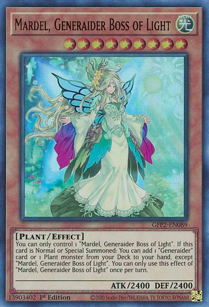 Mardel, Generaider Boss of Light [GFP2-EN089] Ultra Rare | Fandemonia Ltd