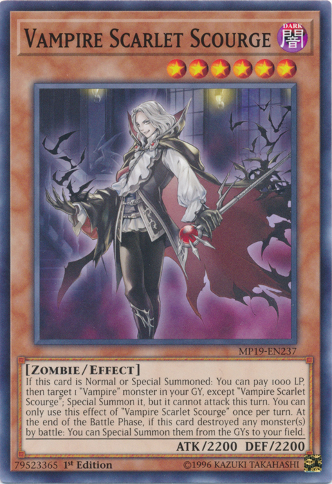 Vampire Scarlet Scourge [MP19-EN237] Common | Fandemonia Ltd