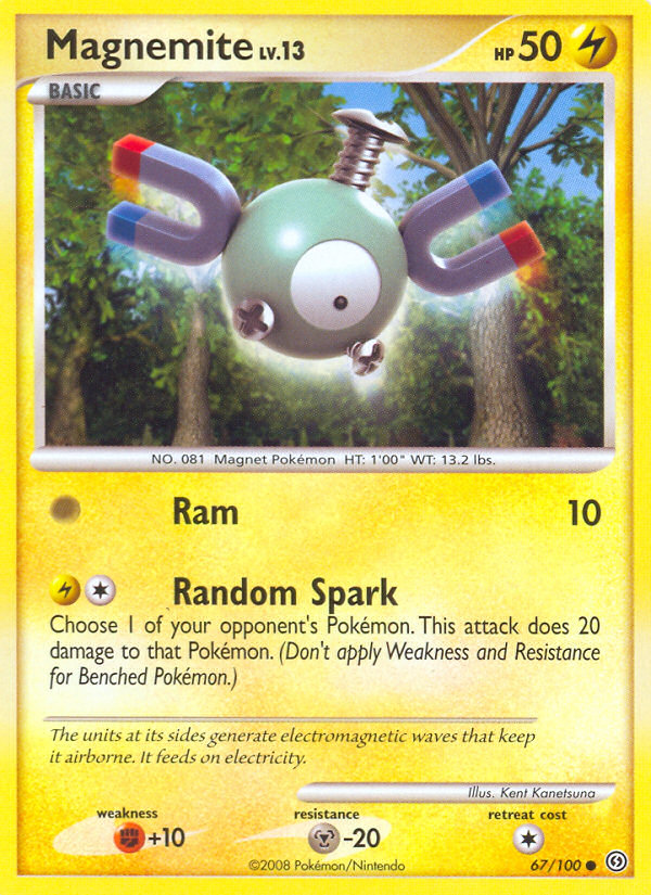 Magnemite (67/100) [Diamond & Pearl: Stormfront] | Fandemonia Ltd