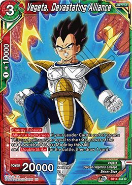 Vegeta, Devastating Alliance (BT14-144) [Cross Spirits] | Fandemonia Ltd