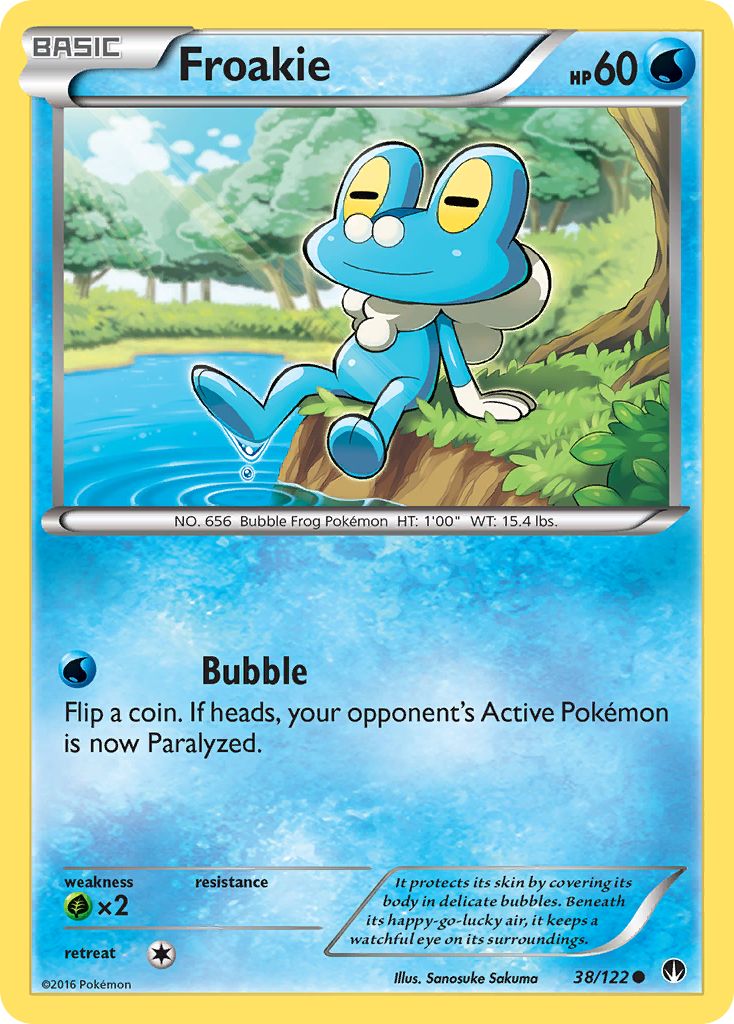 Froakie (38/122) [XY: BREAKpoint] | Fandemonia Ltd