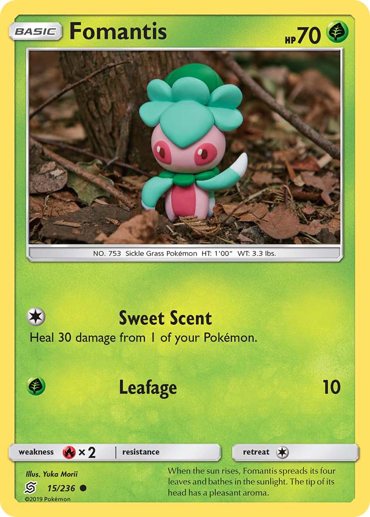 Fomantis (15/236) [Sun & Moon: Unified Minds] | Fandemonia Ltd