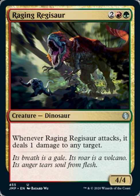 Raging Regisaur [Jumpstart] | Fandemonia Ltd