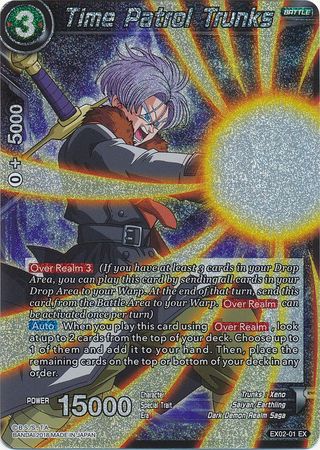 Time Patrol Trunks (Foil) (EX02-01) [Dark Demon's Villains] | Fandemonia Ltd