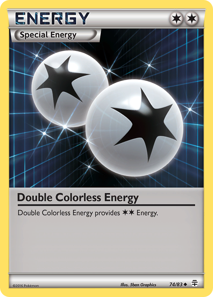 Double Colorless Energy (74/83) [XY: Generations] | Fandemonia Ltd