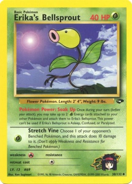 Erika's Bellsprout (38/132) [Gym Challenge Unlimited] | Fandemonia Ltd