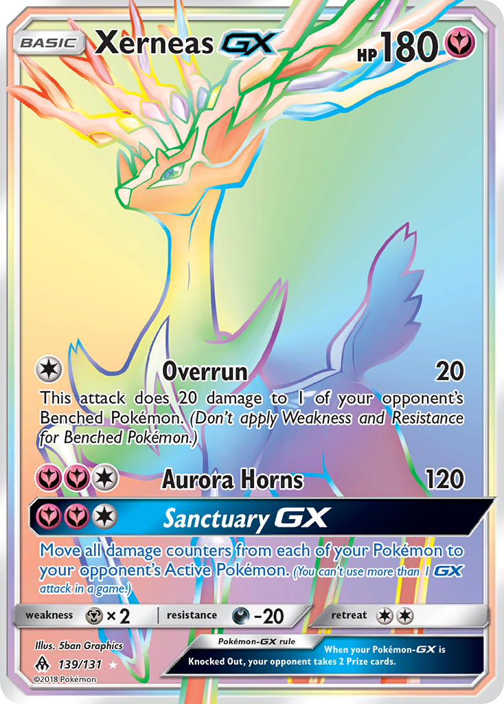 Xerneas GX (139/131) [Sun & Moon: Forbidden Light] | Fandemonia Ltd