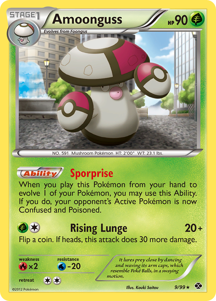 Amoonguss (9/99) [Black & White: Next Destinies] | Fandemonia Ltd