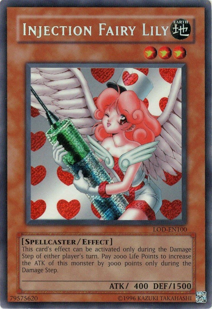 Injection Fairy Lily [LOD-EN100] Secret Rare | Fandemonia Ltd