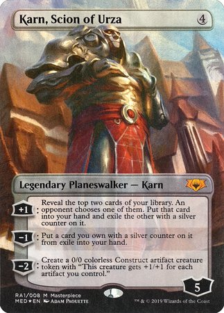 Karn, Scion of Urza [Mythic Edition] | Fandemonia Ltd