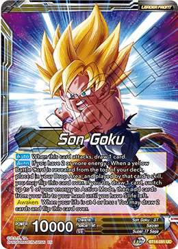 Son Goku // SS4 Son Goku, Returned from Hell (BT14-091) [Cross Spirits] | Fandemonia Ltd