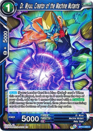 Dr. Myuu, Creator of the Machine Mutants [BT11-048] | Fandemonia Ltd