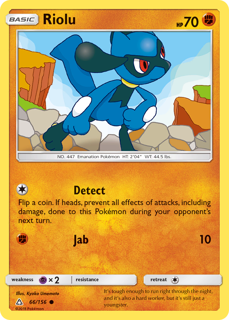 Riolu (66/156) [Sun & Moon: Ultra Prism] | Fandemonia Ltd