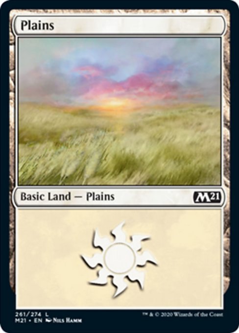 Plains (261) [Core Set 2021] | Fandemonia Ltd