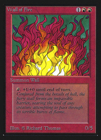 Wall of Fire (IE) [Intl. Collectors’ Edition] | Fandemonia Ltd