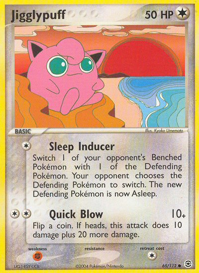 Jigglypuff (65/112) [EX: FireRed & LeafGreen] | Fandemonia Ltd