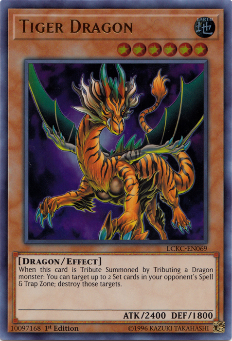 Tiger Dragon [LCKC-EN069] Ultra Rare | Fandemonia Ltd