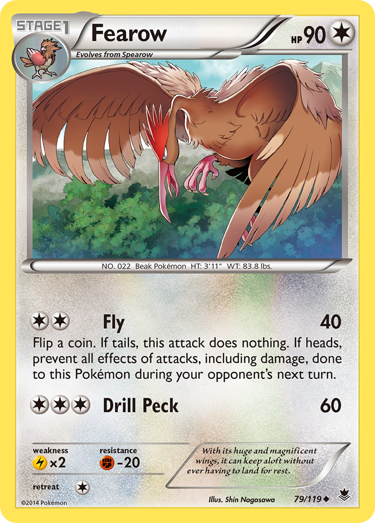 Fearow (79/119) [XY: Phantom Forces] | Fandemonia Ltd