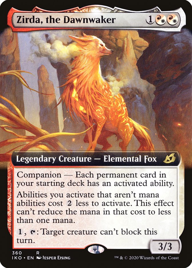 Zirda, the Dawnwaker (Extended Art) [Ikoria: Lair of Behemoths] | Fandemonia Ltd