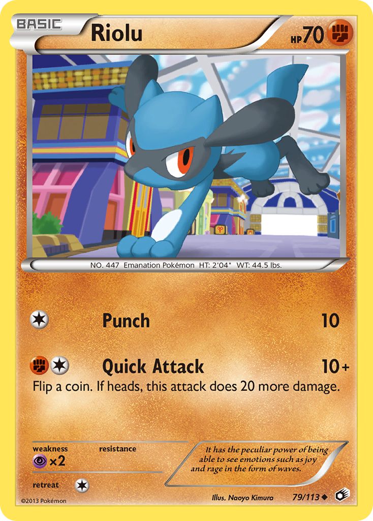 Riolu (79/113) [Black & White: Legendary Treasures] | Fandemonia Ltd