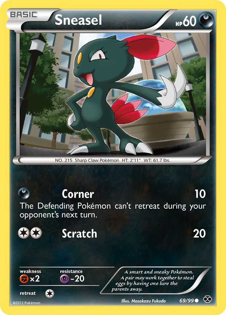 Sneasel (69/99) [Black & White: Next Destinies] | Fandemonia Ltd