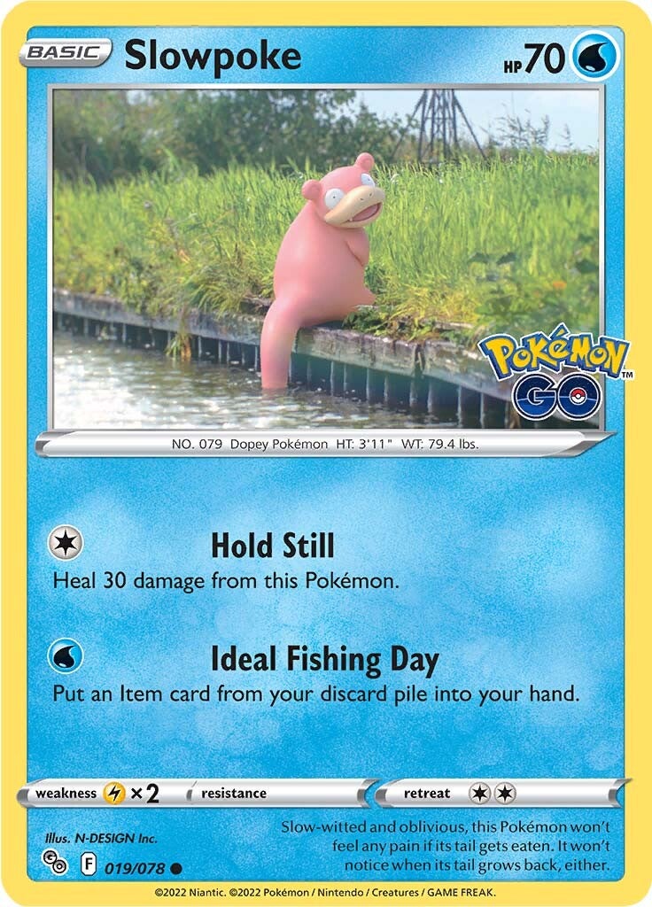 Slowpoke (019/078) [Pokémon GO] | Fandemonia Ltd