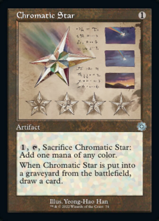 Chromatic Star (Retro Schematic) [The Brothers' War Retro Artifacts] | Fandemonia Ltd