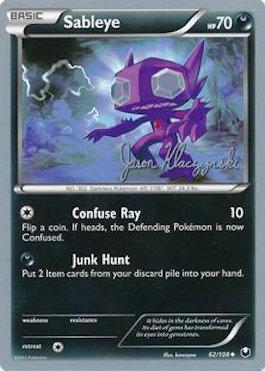 Sableye (62/108) (Darkrai Deck - Jason Klaczynski) [World Championships 2013] | Fandemonia Ltd