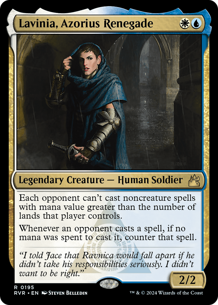 Lavinia, Azorius Renegade [Ravnica Remastered] | Fandemonia Ltd