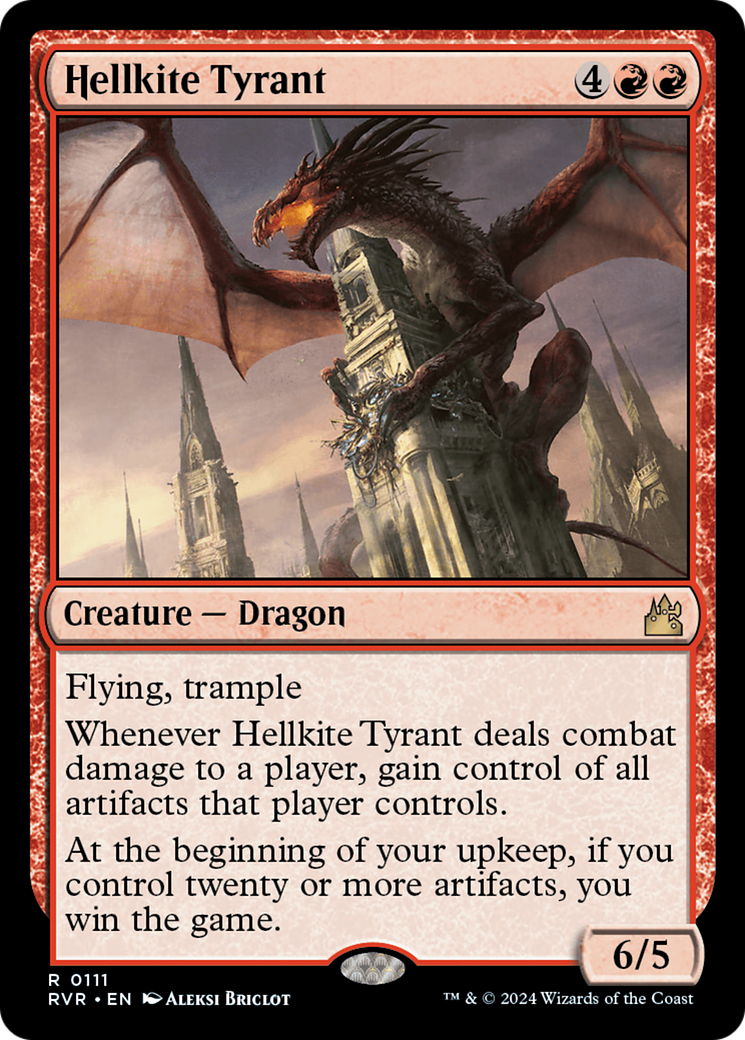 Hellkite Tyrant [Ravnica Remastered] | Fandemonia Ltd