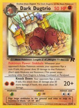 Dark Dugtrio (23/82) [Team Rocket Unlimited] | Fandemonia Ltd