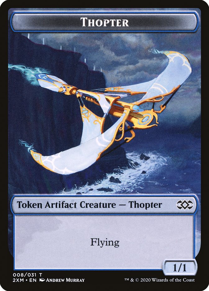 Thopter (008/031) [Double Masters Tokens] | Fandemonia Ltd