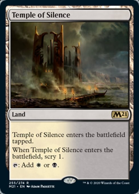 Temple of Silence [Core Set 2021] | Fandemonia Ltd