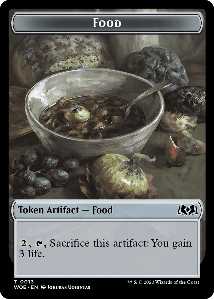 Food (0013) Token [Wilds of Eldraine Tokens] | Fandemonia Ltd