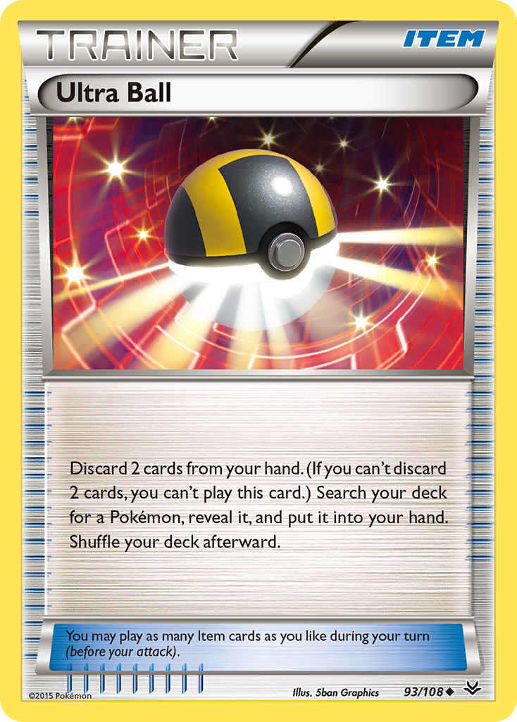 Ultra Ball (93/108) [XY: Roaring Skies] | Fandemonia Ltd