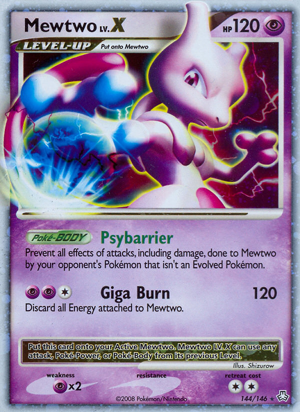 Mewtwo LV.X (144/146) [Diamond & Pearl: Legends Awakened] | Fandemonia Ltd