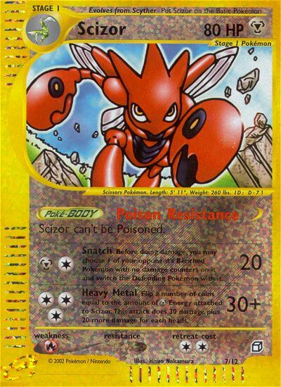 Scizor (7/12) [Box Topper] | Fandemonia Ltd