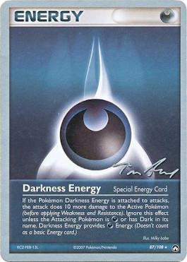 Darkness Energy (87/108) (Legendary Ascent - Tom Roos) [World Championships 2007] | Fandemonia Ltd