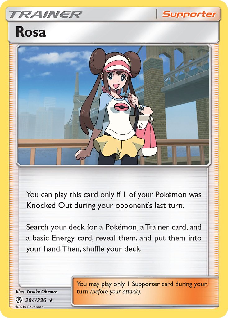 Rosa (204/236) (Theme Deck Exclusive) [Sun & Moon: Cosmic Eclipse] | Fandemonia Ltd