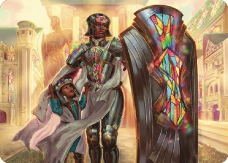 Guardian of New Benalia Art Card [Dominaria United Art Series] | Fandemonia Ltd